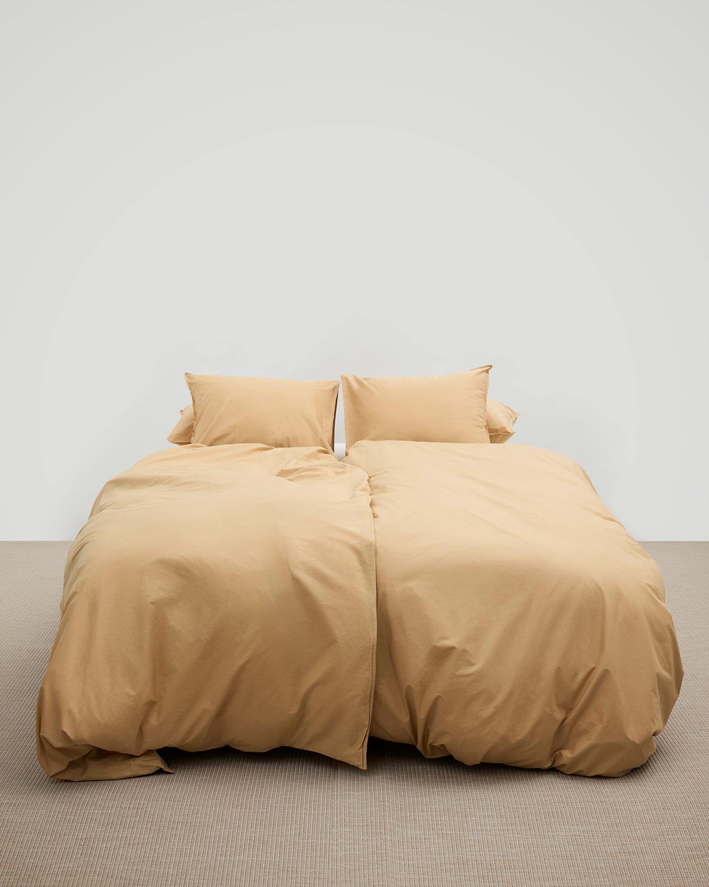 Bettwäscheset Nejd Perkal - Desert Sand in der Gruppe Bettwäsche / Bettwäschesets bei A L V A (1145)