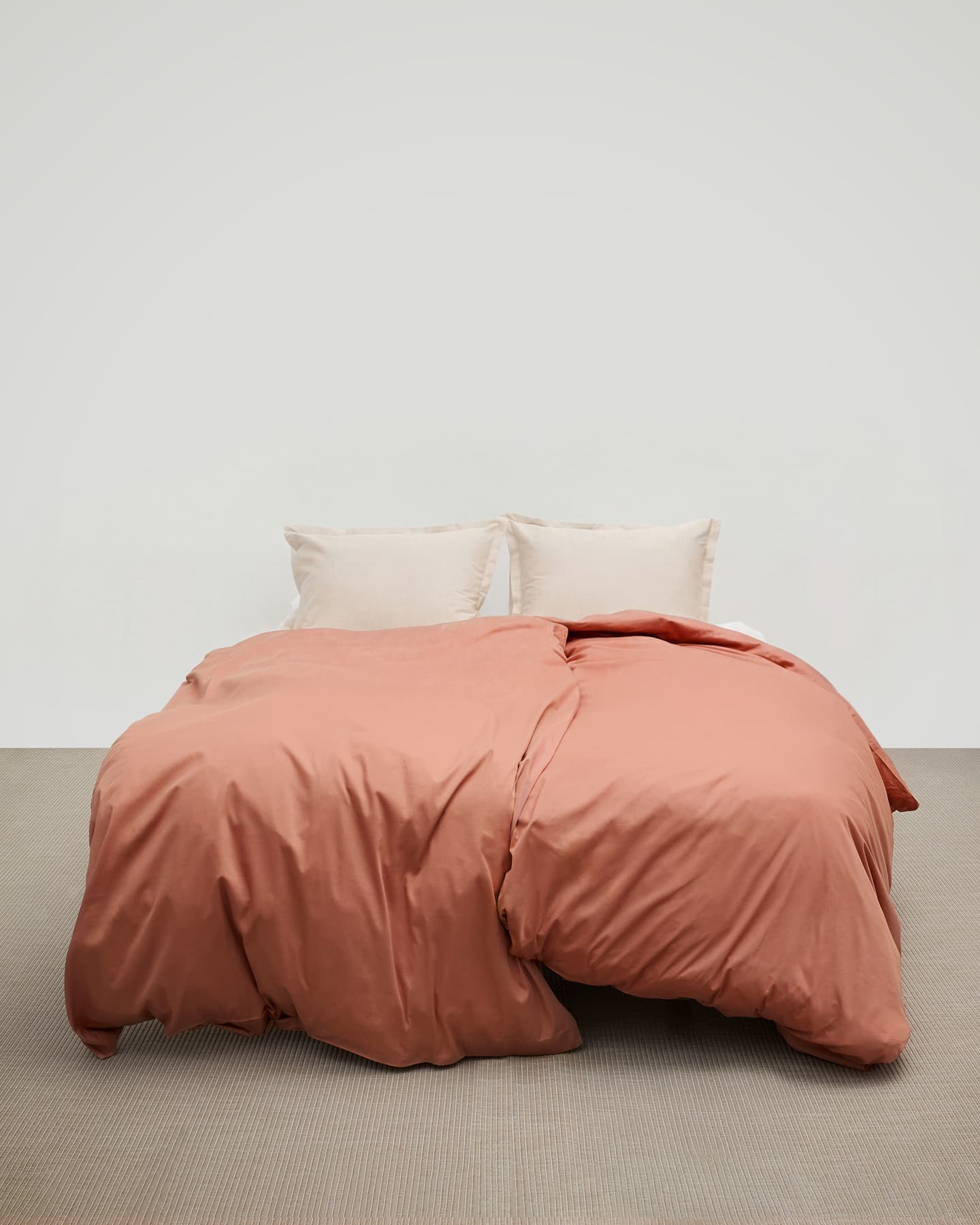 Bettwäscheset Vidd - Pink Terracotta / Seashell Beige in der Gruppe Bettwäsche / Bettwäschesets bei A L V A (1287)