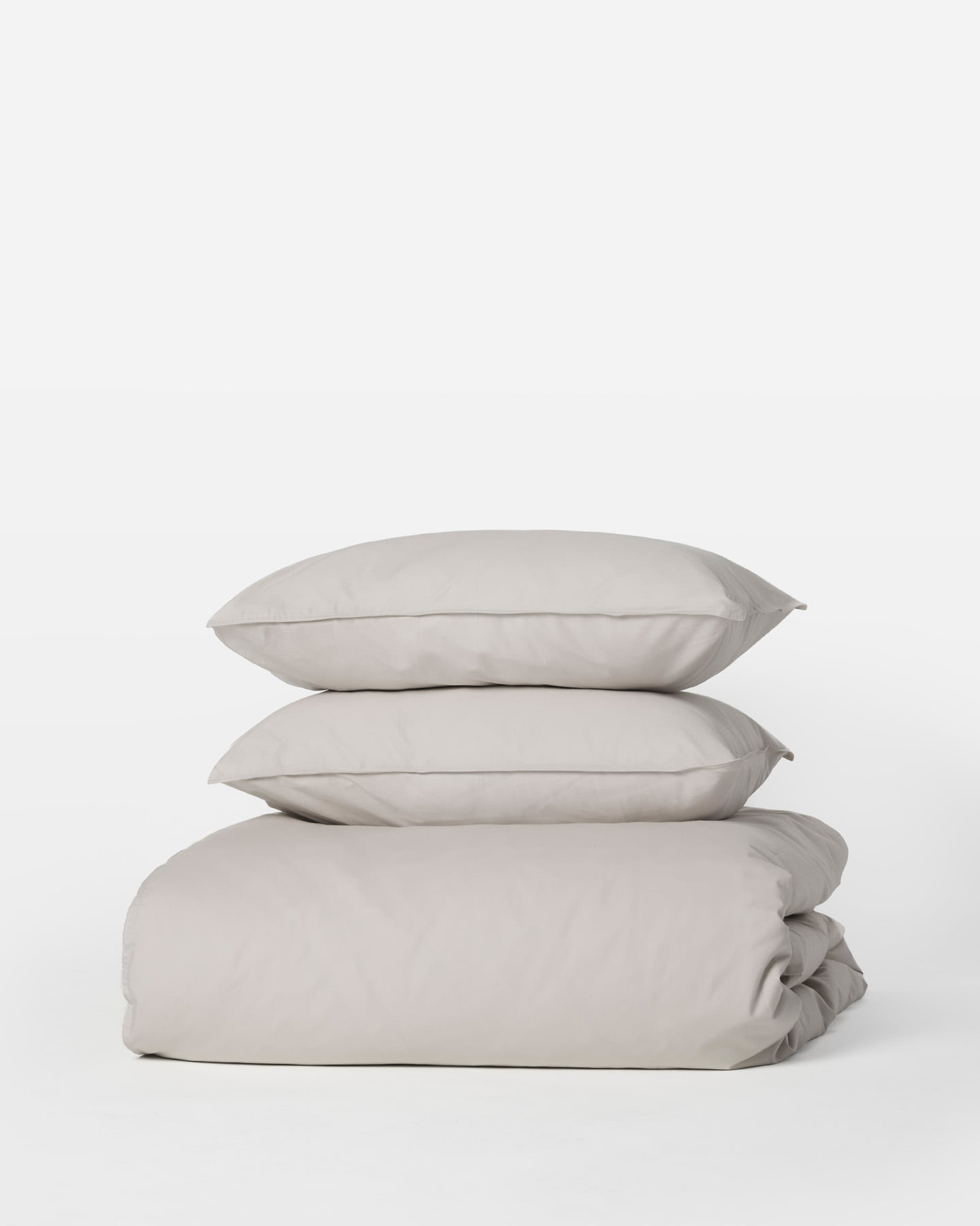Bettwäscheset Nejd Perkal - Khaki Grey