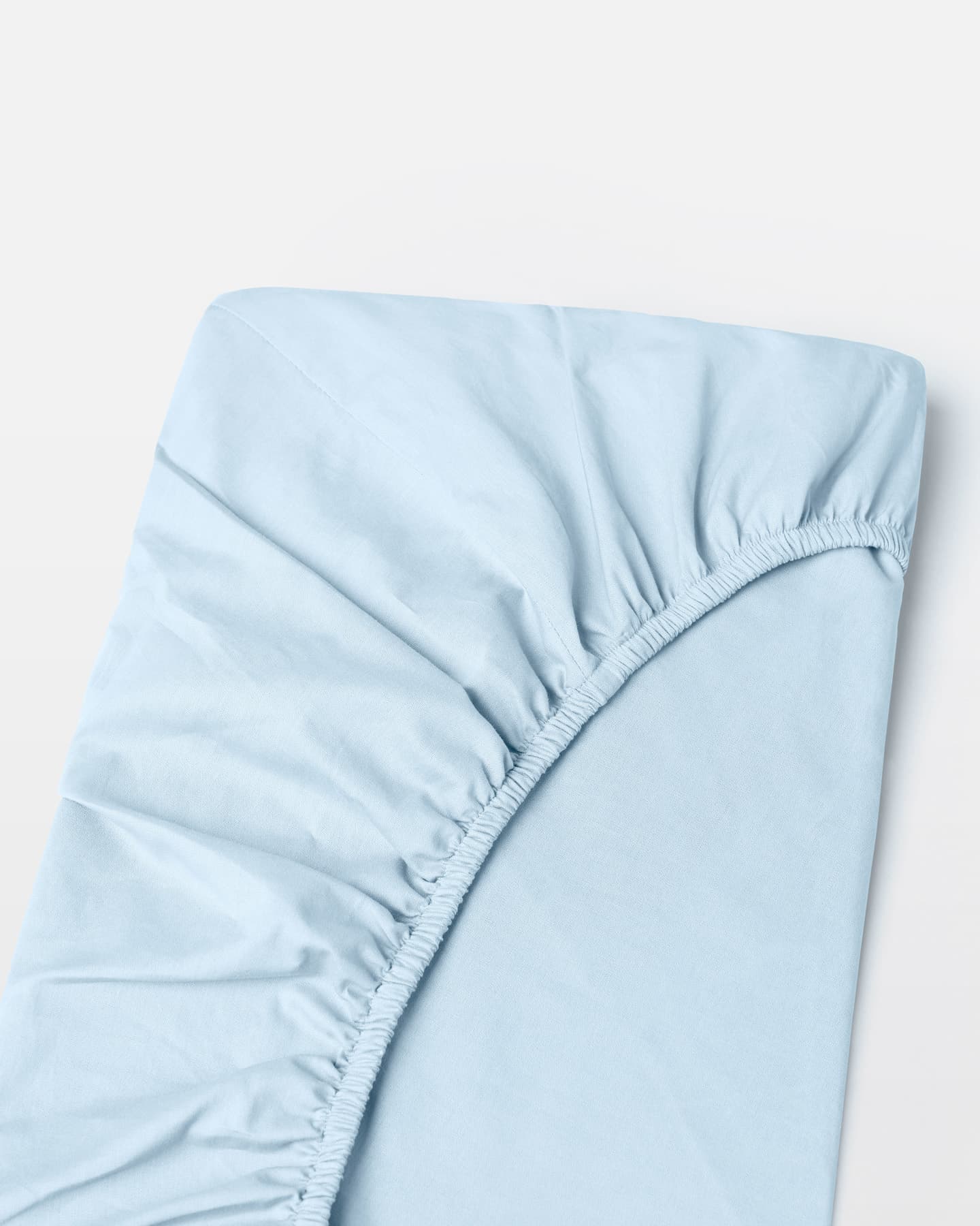 Spannbettlaken Nejd Perkal - Ice Blue