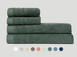 Set mit 4 Handtüchern (2 St. 50x100 cm, 2 St. 70x140 cm) Set mit 4 Handtüchern (2 St. 50x100 cm, 2 St. 70x140 cm)