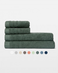 Set mit 4 Handtüchern (2 St. 50x100 cm, 2 St. 70x140 cm) Set mit 4 Handtüchern (2 St. 50x100 cm, 2 St. 70x140 cm)