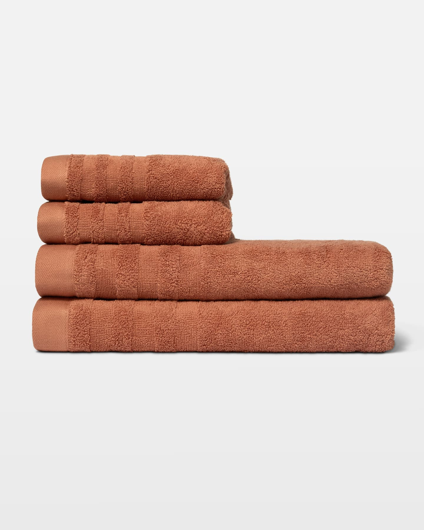 Set mit 4 Handtüchern (2 St. 50x100 cm, 2 St. 70x140 cm)