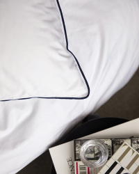 Kissenbezug Strimma - Cloud White Kissenbezug Strimma - Cloud White