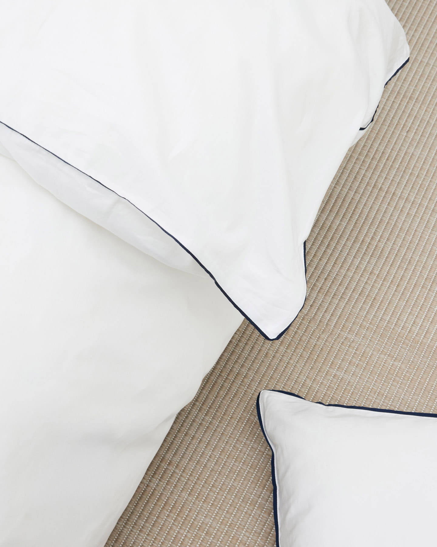 Bettwäscheset Strimma - Cloud White