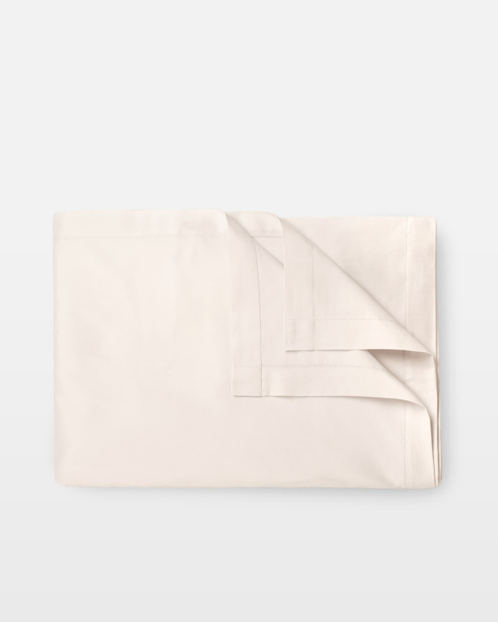 Laken Lind - Seashell Beige in der Gruppe Bettwäsche / Spannbettlaken bei A L V A (1129)