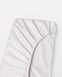 Spannbettlaken Lind - Pearl Grey