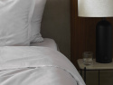 Spannbettlaken Lind - Pearl Grey