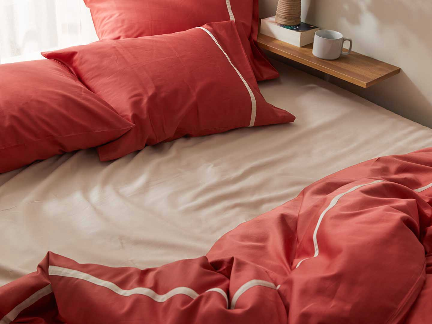 Spannbettlaken Lind - Seashell Beige