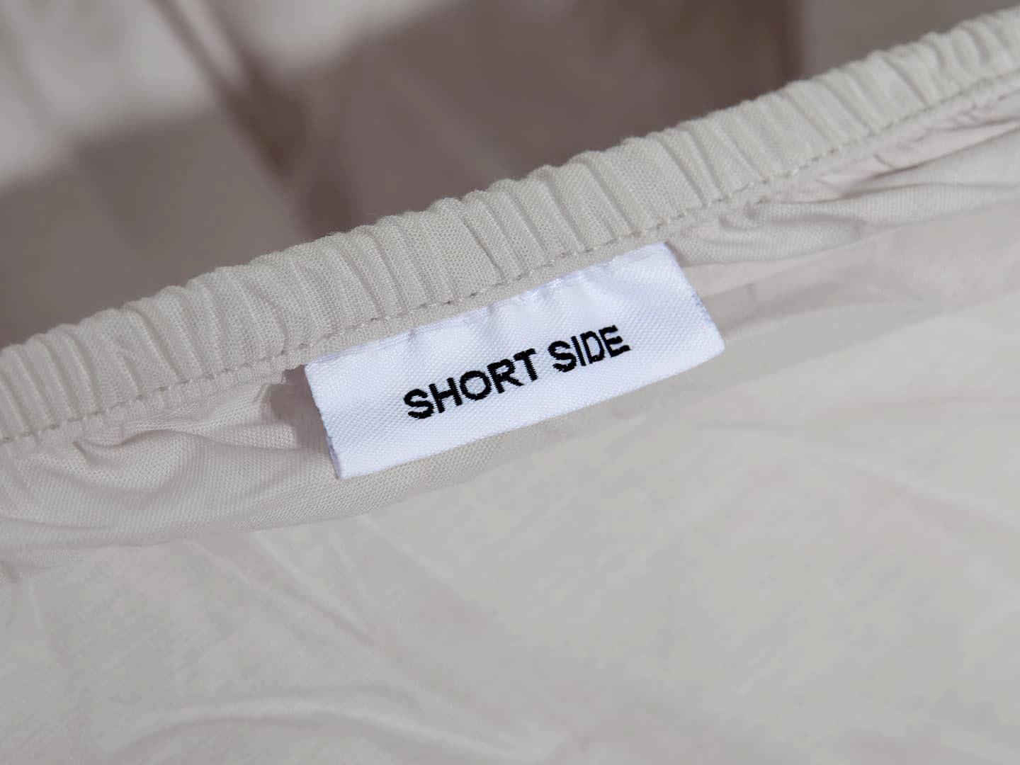 Spannbettlaken Nejd Perkal - Khaki Grey