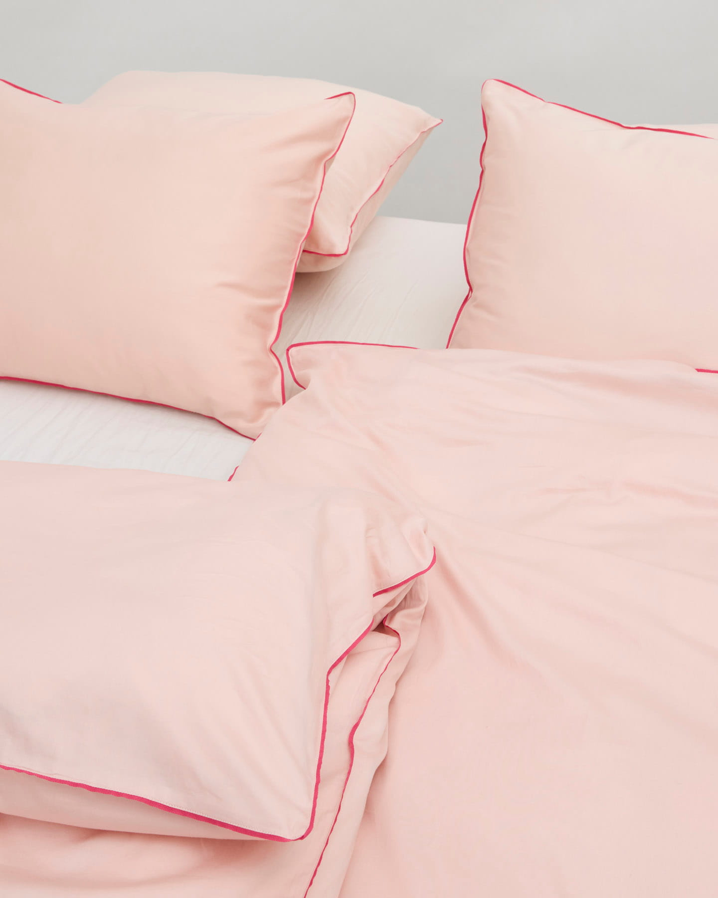 Bettwäscheset Strimma - Cherry Blossom Pink