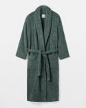 Bademantel Essens - Washed Bottle Green