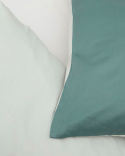 Kissenbezug Tvenne - Washed Bottle Green / Misty Green