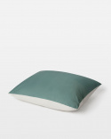 Kissenbezug Tvenne - Washed Bottle Green / Misty Green