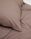 Kissenbezug Nejd Perkal - Deep Taupe