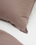 Kissenbezug Nejd Perkal - Deep Taupe