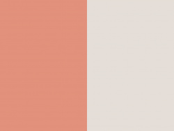Bettwscheset Tvenne - Pink Terracotta / Seashell Beige