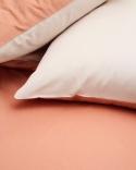 Kissenbezug Tvenne - Pink Terracotta / Seashell Beige