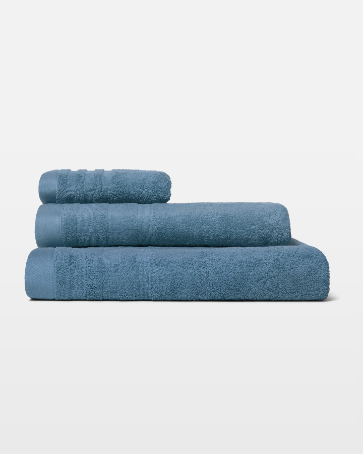 Handtuch Essens - North Sea Blue in der Gruppe Badtextilien / Handtücher bei A L V A (1237)