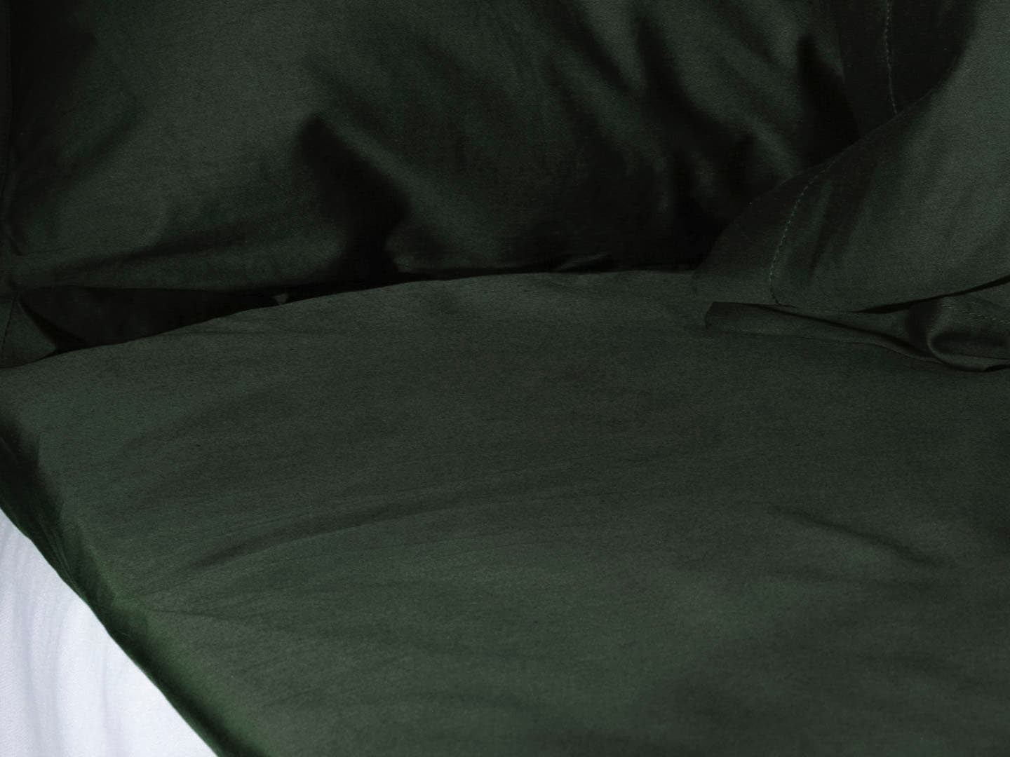 Spannbettlaken Lind - Forest Green