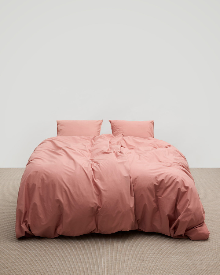 Bettwäscheset Nejd Perkal - Ash Rose in der Gruppe Bettwäsche / Bettwäschesets bei A L V A (1265)