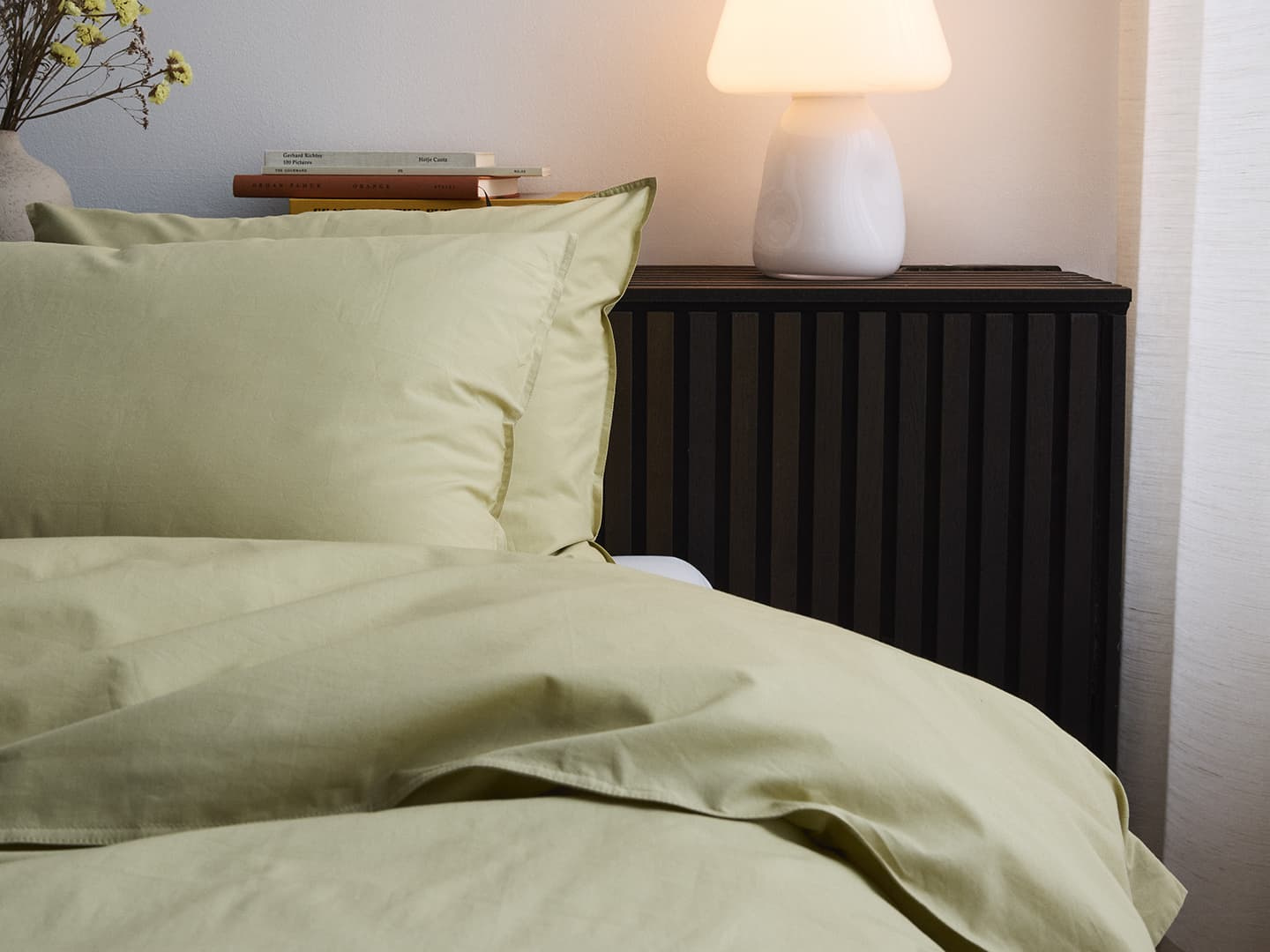 Kissenbezug Nejd Perkal - Meadow Green