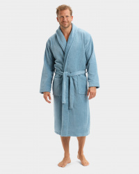 Bademantel Vindel - North Sea Blue Bademantel Vindel - North Sea Blue