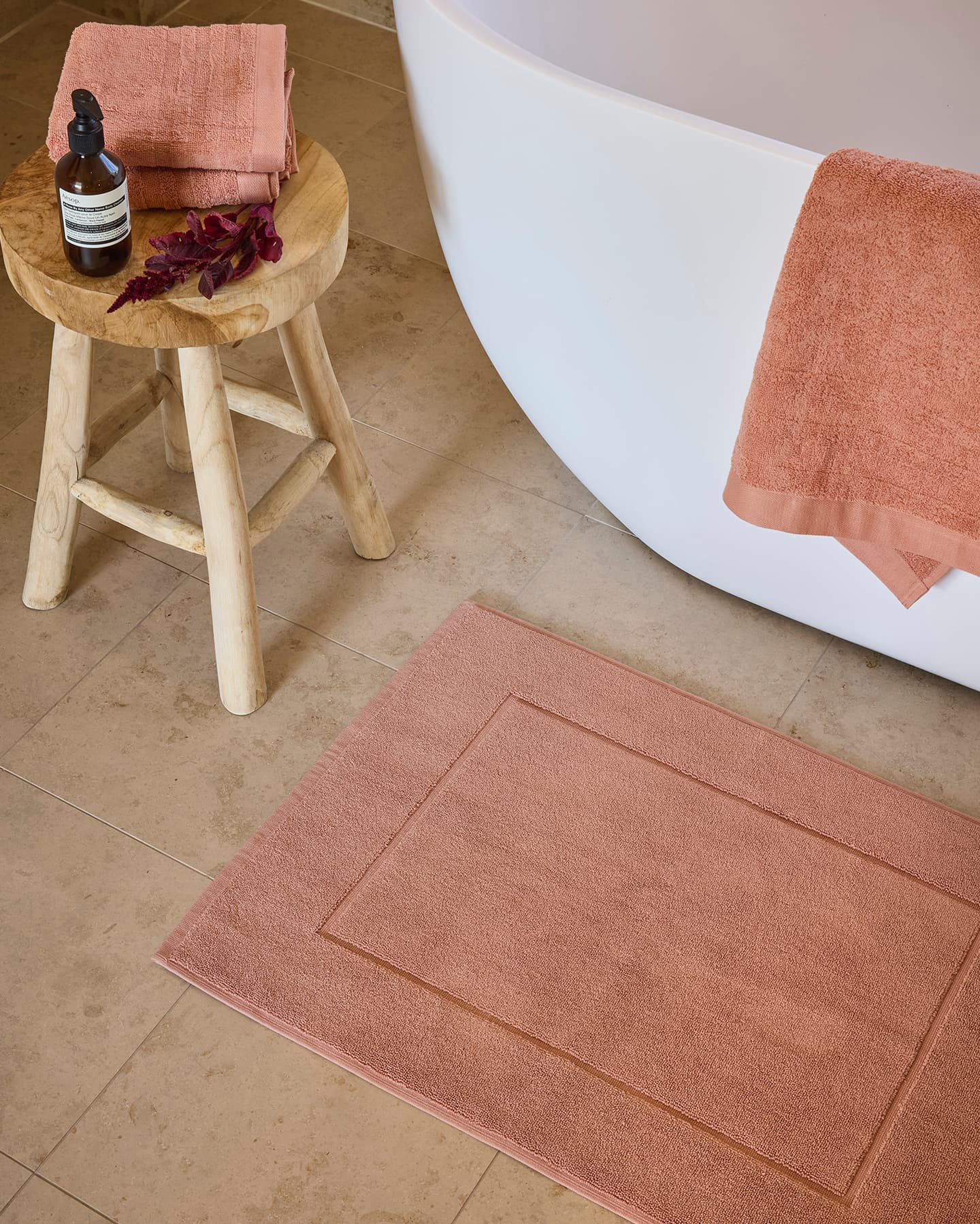 Bad-Set – Badematte & Handtücher