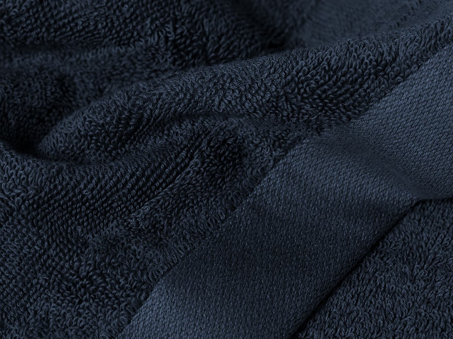 Handtuch Essens - Midnight Blue - 70x140 | GOTS