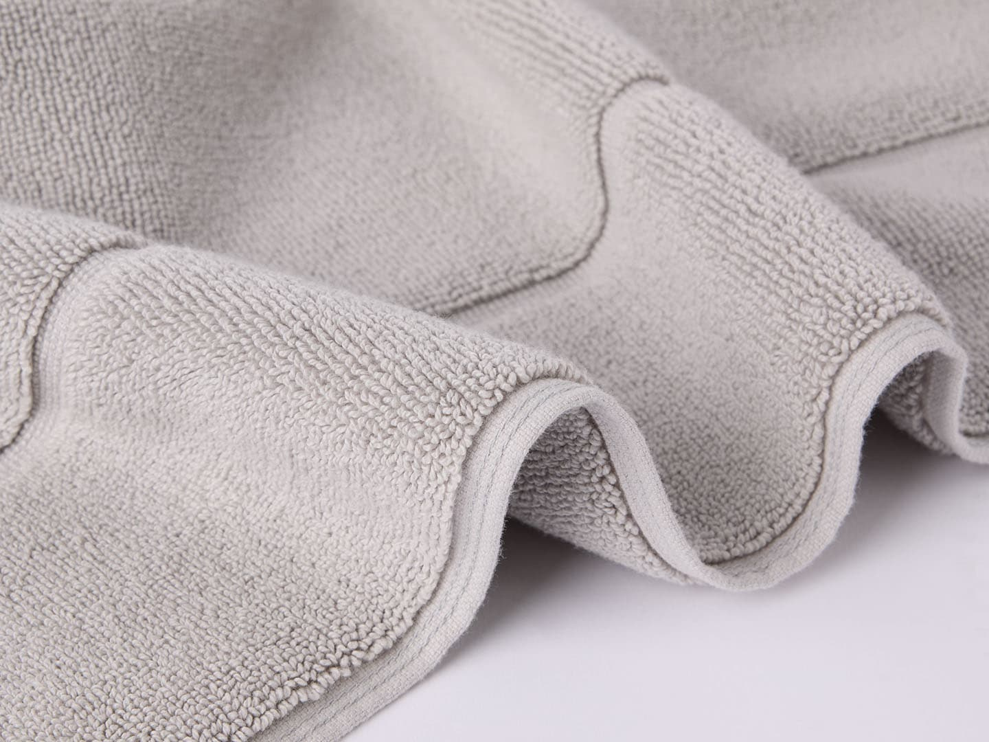 Bath mat Essens - Concrete Grey - 50x70 | GOTS